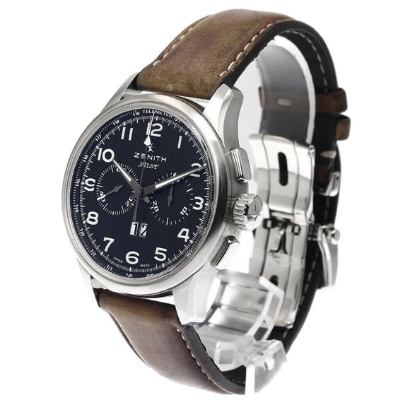 ZENITH Pilot Big Date Special 03.2410.4010 Automatic Men's Watch - Picture 1 of 12